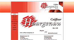 Desktop Screenshot of coiffeur-haargenau.ch